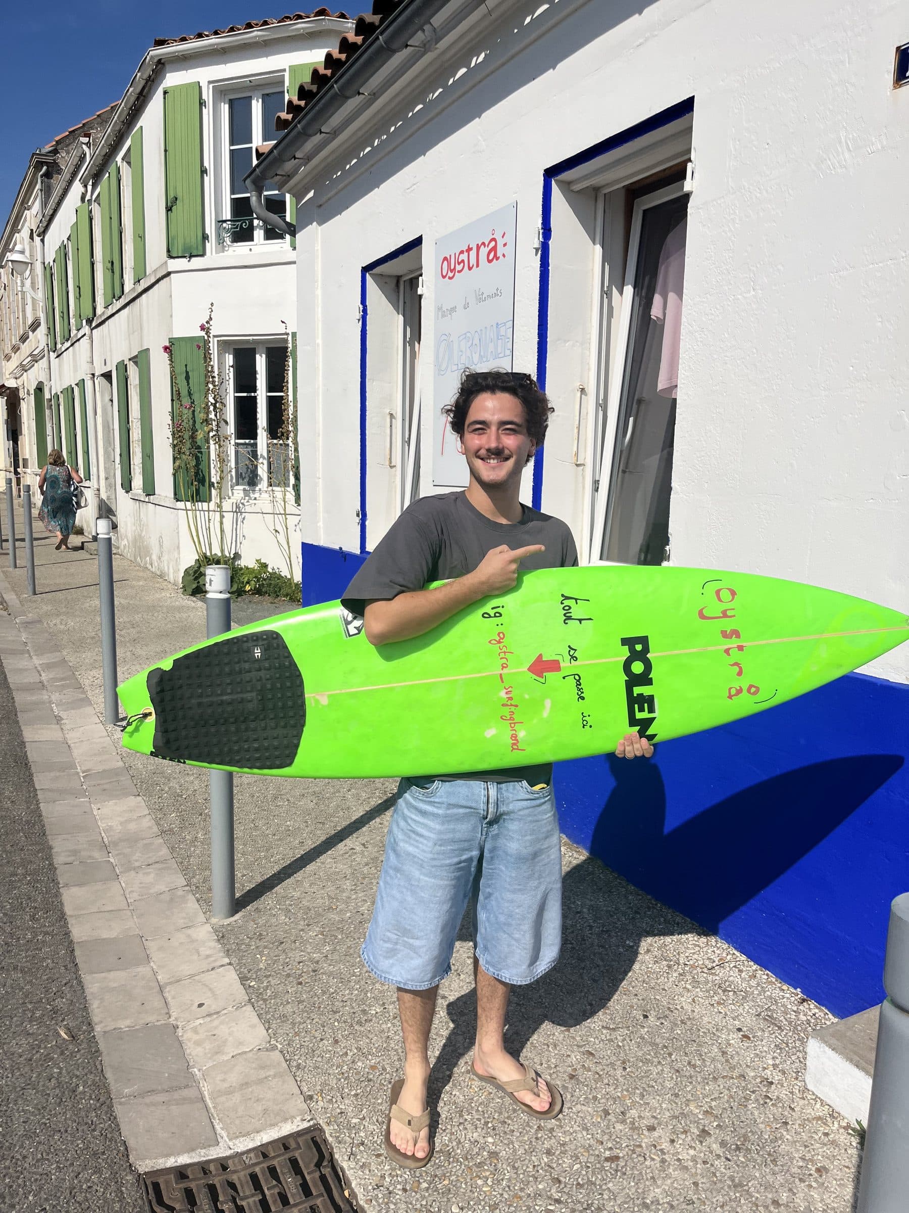 oystrå — pop-up store sur l'île d'Oléron